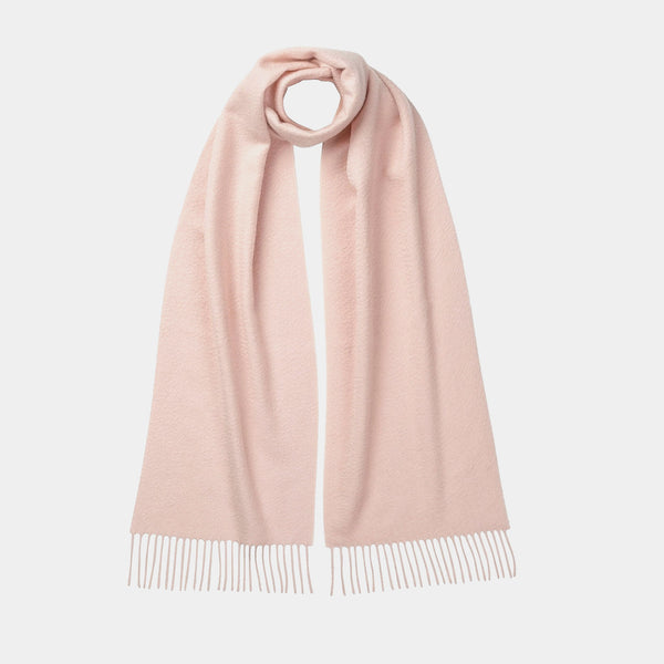 Colin - powder pink cashmere scarf