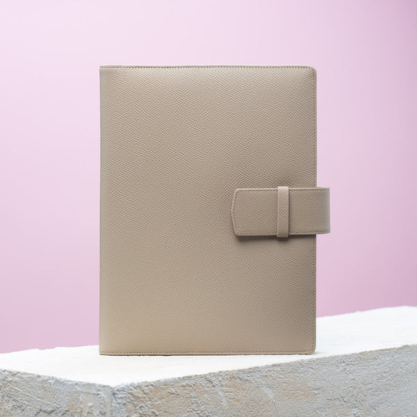 Multifunctional Leather A5 Journal/Diary 2023 and Notepad in Satin