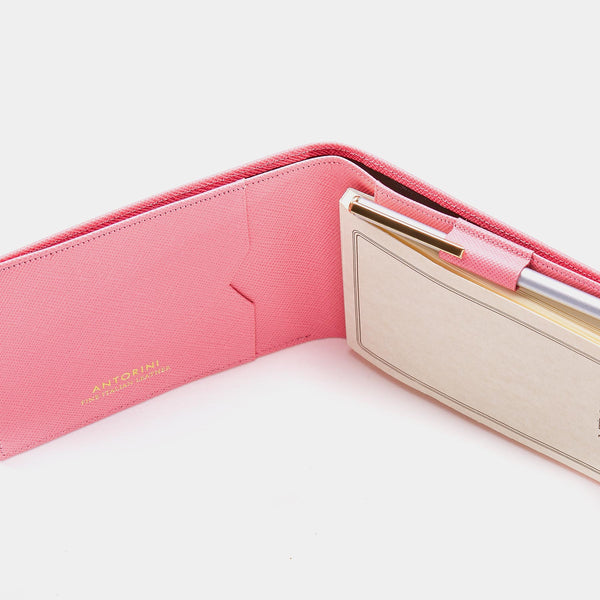 Prada Pink Saffiano Card Holder 