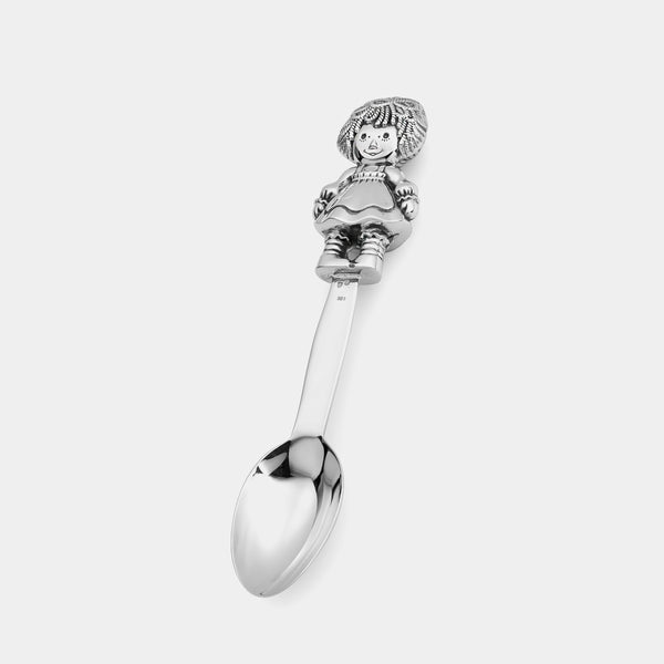 Silver-plated Baby Spoon, Girl – ANTORINI®