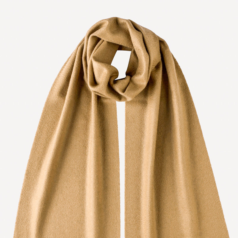 Camel Cashmere Scarf-ANTORINI®