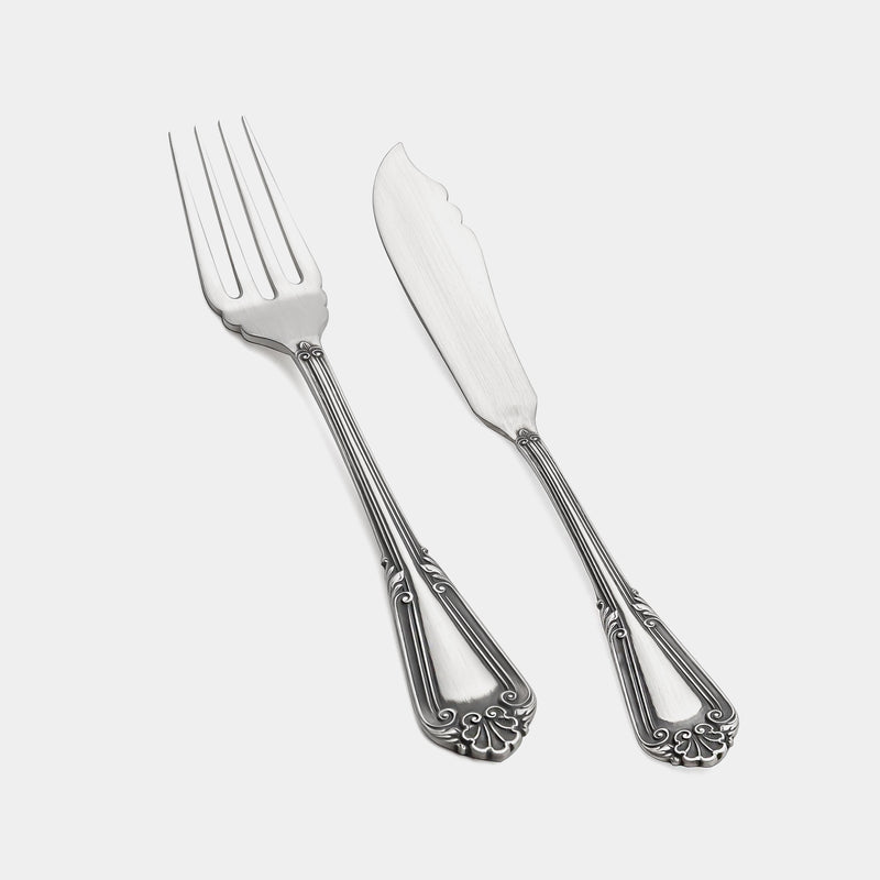 Silver Fish Cutlery, Palace, Silver 925/1000, 113 g – ANTORINI®