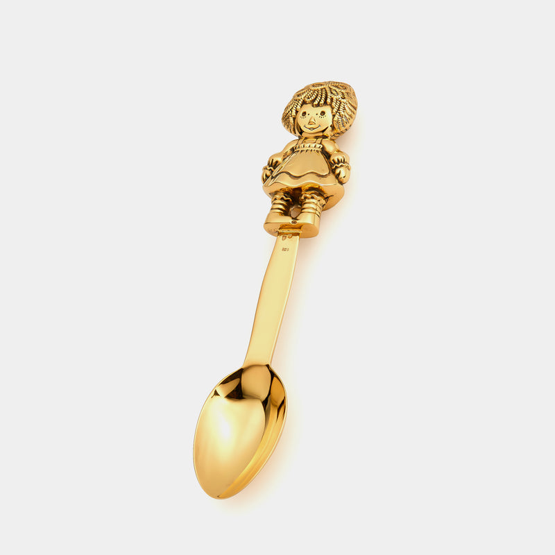 8 Brass Olive Spoon