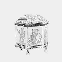 Wedding Rings Box, Silver plated-ANTORINI®